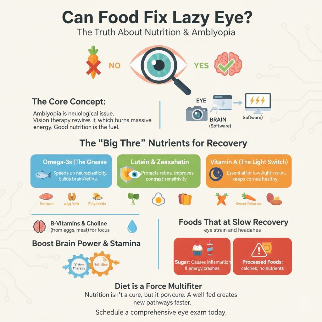 Can Food Improve Vision